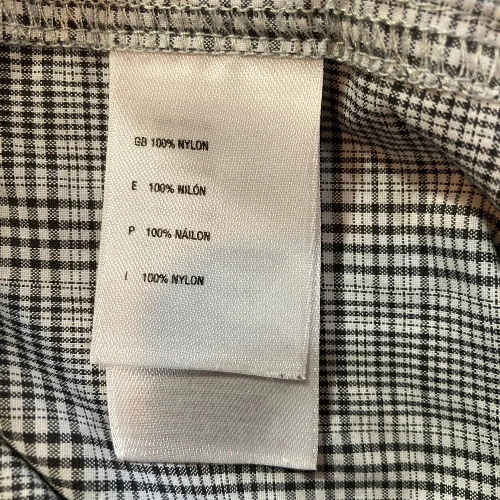 The‎ North Face Mens XXL Plaid Hiking Shirt Grey Long Sleeve Ventilated 2 Pocket